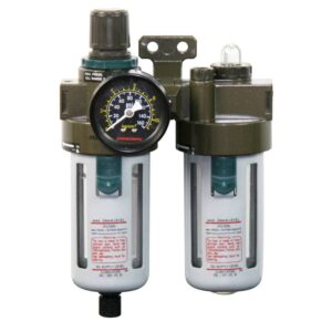 Filtro lubrificador com regulador de pressão